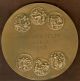 1950 French Medal Issued For The National Federation Of Enterprises & Commerce Exonumia photo 1