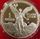 1987 Proof 1 Ounce.  999 Pure Silver Onza Mexico,  Ultra Low Mintage Only 12,  000 Mexico photo 10