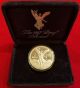 1987 Proof 1 Ounce.  999 Pure Silver Onza Mexico,  Ultra Low Mintage Only 12,  000 Mexico photo 1