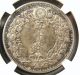 1900 Japan Meiji Year M33 Silver Dragon Coin 50 Sen Ngc Ms 63 Asia photo 3