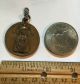 1500th Anniversary Of The Founding Of Venice Medal Virgin Mary & Gabriel 1921 Exonumia photo 2