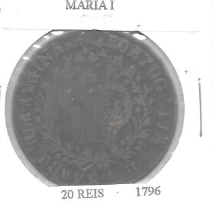 Azores (portuguese Colony) 1795 C/s 20 Reis/x Reis Copper Coin Toned Vg photo