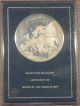 Franklin The Presidential Journey To Russia,  1972,  Sterling Silver Coin Exonumia photo 1