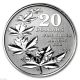 2011 Canada Maple Leaf $20 For $20 Fine Silver 999 Coin 01 | 20 Cad,  Gift Commemorative photo 2