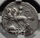 Rome Republic 112bc Hercules Horse Public Games Silver Roman Coin Ngc Vf I58213 Coins: Ancient photo 1