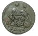 Roman Bronze Coin Follis Commemorative Issue Urbs Roma She - Wolf Heraclea Ae17 Coins: Ancient photo 2