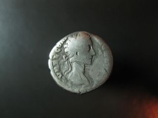 Silver Denarius Of Commodus.  Ancient Roman Coin 177 - 192 Ad photo