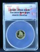 2014 Canadian $5 Bald Eagle - Anacs Certified Proof 69 Deep Cameo 1/10th Oz Gold Gold photo 2