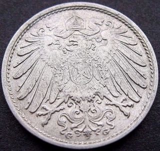 Germany 1914 - G 10 Pfennig German Empire Coin (rl 937) photo