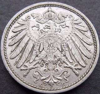 Germany 1914 - E 10 Pfennig German Empire Coin (rl 940) photo