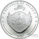 Four Leaf Clover Ounce Of Luck 1 Oz Silver Coin 5$ Palau 2017 Australia & Oceania photo 1