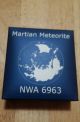 Niue Island 2016 1$ Mars Martian Meteorite Nwa 6963 1oz Silver Coin Australia & Oceania photo 3