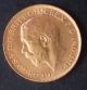 1912 Australia One Sovereign Gold (. 916) Coin George V P Mintmark Australia photo 1