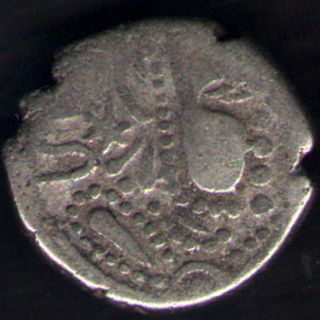 Ancient India - Indo Sassanian Empire (3 - 4 Centuries) Silver Drachm photo