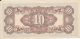 Currency Japan 1942 Wwii Philippines Occupation 10 Centavos Note Uncirculated Asia photo 1
