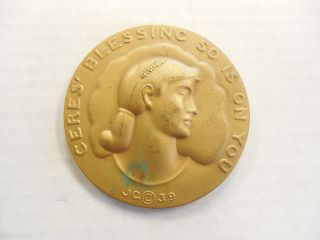 Society Of Medalists Issue No.  20,  1939 By John Gregory photo