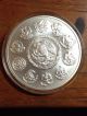 2014 5 Oz Mexican Silver Libertad Angel.  999 Large Coin Bu Mexico photo 1