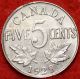 1929 Canada 5 Cents Foreign Coin S/h Five Cents (1922-Now) photo 1