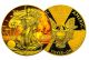 Armageddon Eagles – 2016 American Silver Eagle 1 Oz Coin Color And 24k Gold. Coins: World photo 1