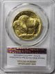 2016 $50 Buffalo Pcgs Ms70 - Red 10th Anniversary Label - 1oz.  9999 Fine Gold Gold photo 1