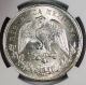 1903 - Zs Mexico Fz Silver 1 Peso Coin Ngc Ms64 Peso Fuerte Mexico photo 2