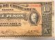 1915 10 Pesos Mexico Mexican Revolution Currency Vg Banknote Note Bill Cash North & Central America photo 4