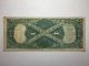Series 1917 Large Size $1 Legal Tender Us Note Sawhorse Reverse Fine Fr 39 Large Size Notes photo 1
