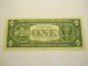 Uncirculated 1995 $1.  00 Federal Reserve Note Small Size Notes photo 1