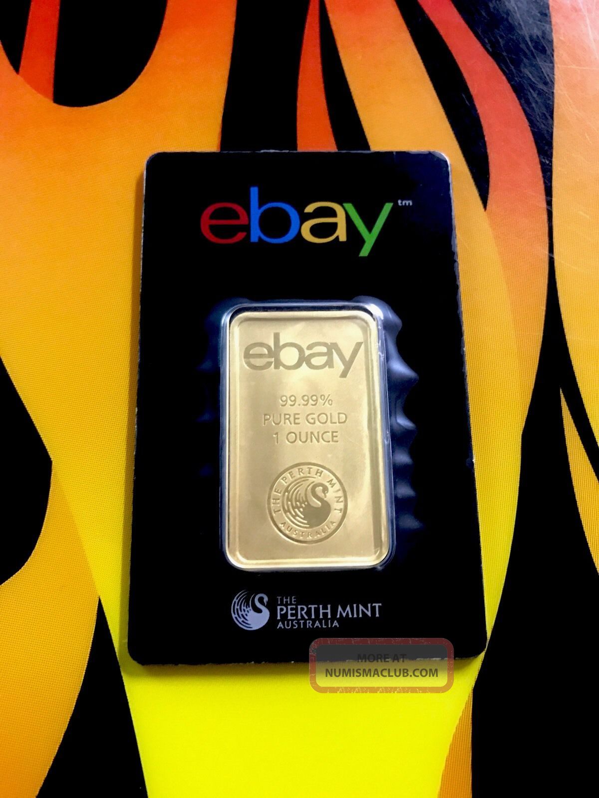 1 Oz Ebay Perth Gold Bar 9999 Fine In Assay