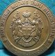 Order Of Knights Templar Coat Of Arms / General Assembly 89mm 1973 Bronze Medal Exonumia photo 2