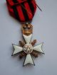 Belgium / Civc Decoration Enameled Cross Order Medal / Croix Civique Belge Exonumia photo 1