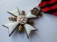 Belgium / Civc Decoration Enameled Cross Order Medal / Croix Civique Belge Exonumia photo 2
