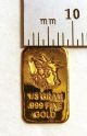 1/3 Gram Gold Bar Of 24k Pure.  999 Fine Gold Strategic Bullion A2b Gold photo 7