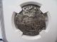 (1556 - 1622) Spain Silver 4 Reales.  Sao Jose Shipwreck Cob Coin.  Ngc Certified. Europe photo 1