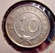 Very Rare 1911 H - 10 Cent Silver Coin From Sarawak (malaysia) Asia photo 1