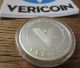 Limited Edition Physical Vericoin Round - 1 Oz.  999 Fine Silver With Hologram Silver photo 3
