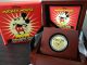 2014 Niue 1/4 Oz Proof Gold $25 Disney Steamboat Willie And Donald Duck (2 Coin) Australia & Oceania photo 2