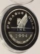 1994 Limited Edition Proof Pegasus Gold Corp 1 Troy Oz.  999 Fine Silver Round Ag Silver photo 5