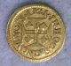 Portugal 400 Reis 1721 Gold Coin (stock 0491) Coins: World photo 1