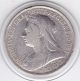 1894 Queen Victoria Large Crown / Five Shilling Coin From Great Britain Crown photo 1