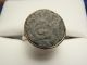 Hand Made Sterling Silver Ancient Coin Ring Size 8.  5 With Bronze Ancient Coin Coins: Ancient photo 9