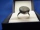 Hand Made Sterling Silver Ancient Coin Ring Size 8.  5 With Bronze Ancient Coin Coins: Ancient photo 7
