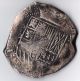 Bolivia Potosi 1650 ' S Silver 8 Reales Crowned 