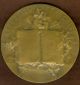1907 French Medal Issued To Honor Armand Fallieres,  President Of France Exonumia photo 1