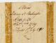 Antique 1789 Colonial Bond Document George Washington’s Cousin Revolutionary War Stocks & Bonds, Scripophily photo 3