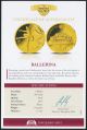 Belarus 2013 5 Rubles 0.  5g.  585 Gold Ballerina Europe photo 1