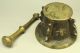 =1500s - 1600 ' S Lg French Bronze Pharmaceutical Mortar & Pestle Apothecary Alchemy Coins: Medieval photo 5