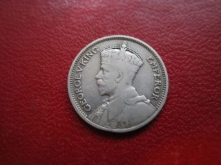 Zealand Six Pence 1933 King George V photo