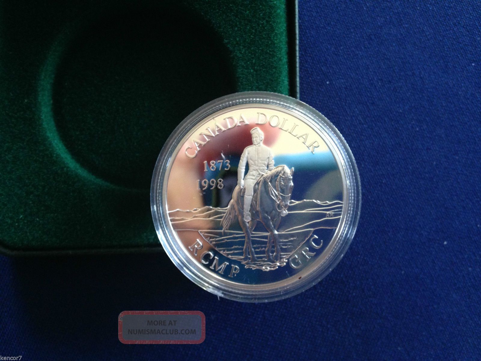 1998 Canada Royal Canadian Mounted Police Rcmp Commemorative Silver 1994-rcmp-silver-dollar-schmalz-auctions
