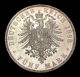 1888 A Prussia 5 Marks Silver Coin Looks Au Km 512 Germany photo 1